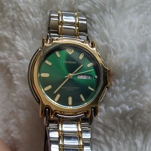 Green and Silver Armitron Watch (not-authentic)